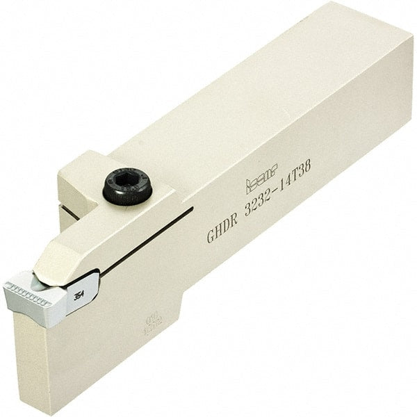Iscar - GHD, External, Right Hand, 1/2" Max Depth of Cut, 0.26 to 0.327" Groove Width, Indexable Grooving Tool Holder - GDM.. 808, GI.. 8.. Insert Compatibility, 1" Shank Height, 1" Shank Width, 6" OAL - Exact Tooling