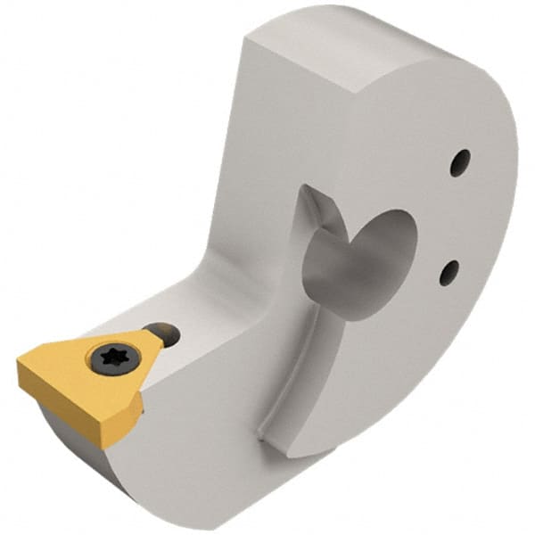 Iscar - Left Hand Cut Indexable Grooving Cartridge - XNUW Insert Style - Exact Tooling