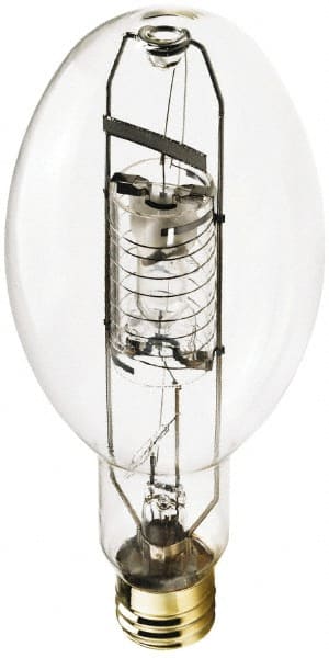 Philips - 350 Watt High Intensity Discharge Commercial/Industrial Mogul Lamp - 4,000°K Color Temp, 34,000 Lumens, 135 Volts, ED37, 20,000 hr Avg Life - Exact Tooling