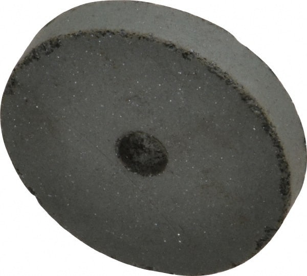Cratex - 1-1/2" Diam x 1/4" Hole x 1/4" Thick, Surface Grinding Wheel - Silicon Carbide, Coarse Grade, 15,000 Max RPM, Rubber Bond, No Recess - Exact Tooling