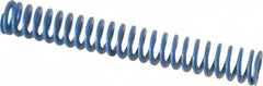 Associated Spring Raymond - 1/2" Hole Diam, 9/32" Rod Diam, 3-1/2" Free Length, Blue Die Spring - 52.5 Lb Max Deflection, 1.75" Max Deflection, Medium Duty, Chromium Alloy Steel - Exact Tooling