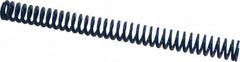 Associated Spring Raymond - 1/2" Hole Diam, 9/32" Rod Diam, 5-1/2" Free Length, Blue Die Spring - 57.8 Lb Max Deflection, 2.75" Max Deflection, Medium Duty, Chromium Alloy Steel - Exact Tooling