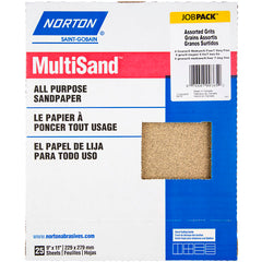 11″ × 9″ Multisand A211/A213/A212 Paper Sheet Aluminum Oxide - Exact Tooling
