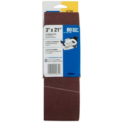 3″ × 21″ Metalite R215 Portable Belt 80 Grit Aluminum Oxide - Exact Tooling