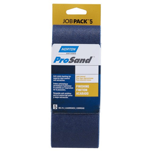 3″ × 18″ 3X High Performance Portable Belt 120 Grit Zirconia Alumina - Exact Tooling