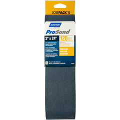 3″ × 21″ 3X High Performance Portable Belt 100 Grit Zirconia Alumina - Exact Tooling