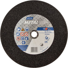 12″ × 7/64″ × 1″ Metal Chopsaw Cut-Off Wheel Type 01 Straight 36 Grit Aluminum Oxide - Exact Tooling
