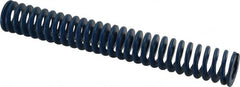 Associated Spring Raymond - 1" Hole Diam, 1/2" Rod Diam, 7" Free Length, Blue Die Spring - 252 Lb Max Deflection, 3.5" Max Deflection, Medium Duty, Chromium Alloy Steel - Exact Tooling