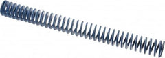 Associated Spring Raymond - 1-1/4" Hole Diam, 5/8" Rod Diam, 12" Free Length, Blue Die Spring - 360 Lb Max Deflection, 6" Max Deflection, Medium Duty, Chromium Alloy Steel - Exact Tooling