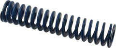 Associated Spring Raymond - 1-1/2" Hole Diam, 3/4" Rod Diam, 7" Free Length, Blue Die Spring - 507.5 Lb Max Deflection, 3.5" Max Deflection, Medium Duty, Chromium Alloy Steel - Exact Tooling