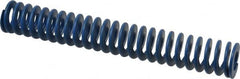 Associated Spring Raymond - 1-1/2" Hole Diam, 3/4" Rod Diam, 10" Free Length, Blue Die Spring - 500 Lb Max Deflection, 5" Max Deflection, Medium Duty, Chromium Alloy Steel - Exact Tooling