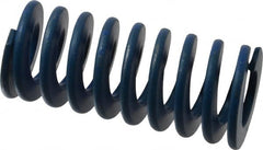 Associated Spring Raymond - 2" Hole Diam, 1" Rod Diam, 4-1/2" Free Length, Blue Die Spring - 1192.5 Lb Max Deflection, 2.25" Max Deflection, Medium Duty, Chromium Alloy Steel - Exact Tooling