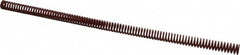 Associated Spring Raymond - 1/2" Hole Diam, 9/32" Rod Diam, 12" Free Length, Red Die Spring - 53.3 Lb Max Deflection, 4.44" Max Deflection, Medium Heavy Duty, Chromium Alloy Steel - Exact Tooling