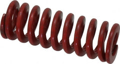 Associated Spring Raymond - 3/4" Hole Diam, 3/8" Rod Diam, 2" Free Length, Red Die Spring - 183.5 Lb Max Deflection, 0.74" Max Deflection, Medium Heavy Duty, Chromium Alloy Steel - Exact Tooling