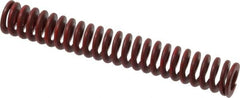 Associated Spring Raymond - 3/4" Hole Diam, 3/8" Rod Diam, 5" Free Length, Red Die Spring - 166.5 Lb Max Deflection, 1.85" Max Deflection, Medium Heavy Duty, Chromium Alloy Steel - Exact Tooling