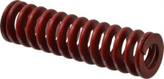 Associated Spring Raymond - 1-1/4" Hole Diam, 5/8" Rod Diam, 4-1/2" Free Length, Red Die Spring - 532.8 Lb Max Deflection, 1.67" Max Deflection, Medium Heavy Duty, Chromium Alloy Steel - Exact Tooling