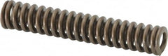 Associated Spring Raymond - 3/8" Hole Diam, 3/16" Rod Diam, 2" Free Length, Gold Die Spring - 43.2 Lb Max Deflection, 0.6" Max Deflection, Heavy Duty, Chromium Alloy Steel - Exact Tooling