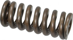 Associated Spring Raymond - 3/4" Hole Diam, 3/8" Rod Diam, 1-3/4" Free Length, Gold Die Spring - 315 Lb Max Deflection, 0.53" Max Deflection, Heavy Duty, Chromium Alloy Steel - Exact Tooling