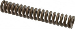 Associated Spring Raymond - 1" Hole Diam, 1/2" Rod Diam, 5-1/2" Free Length, Gold Die Spring - 475.2 Lb Max Deflection, 1.65" Max Deflection, Heavy Duty, Chromium Alloy Steel - Exact Tooling