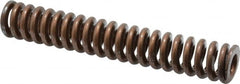 Associated Spring Raymond - 1" Hole Diam, 1/2" Rod Diam, 6" Free Length, Gold Die Spring - 460.8 Lb Max Deflection, 1.8" Max Deflection, Heavy Duty, Chromium Alloy Steel - Exact Tooling
