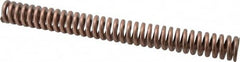 Associated Spring Raymond - 1-1/4" Hole Diam, 5/8" Rod Diam, 12" Free Length, Gold Die Spring - 748.8 Lb Max Deflection, 3.6" Max Deflection, Heavy Duty, Chromium Alloy Steel - Exact Tooling