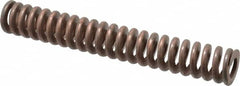 Associated Spring Raymond - 1-1/2" Hole Diam, 3/4" Rod Diam, 10" Free Length, Gold Die Spring - 1032 Lb Max Deflection, 3" Max Deflection, Heavy Duty, Chromium Alloy Steel - Exact Tooling