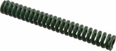 Associated Spring Raymond - 3/4" Hole Diam, 3/8" Rod Diam, 5-1/2" Free Length, Green Die Spring - 295.6 Lb Max Deflection, 1.38" Max Deflection, Extra Heavy Duty, Chromium Alloy Steel - Exact Tooling