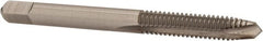 Hertel - #12-24 UNC, 2 Flute, Bright Finish, High Speed Steel Spiral Point Tap - Plug Chamfer, Right Hand Thread, 2-3/8" OAL, 15/16" Thread Length, 0.22" Shank Diam - Exact Tooling