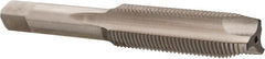 Hertel - 7/16-20 UNF, H3, 3 Flutes, Plug Chamfer, Bright Finish, High Speed Steel Spiral Point STI Tap - 3-3/8" OAL, 1-21/32" Thread Length - Exact Tooling