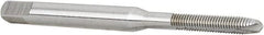 Hertel - M2.5x0.45 Metric Coarse, 2 Flute, Bright Finish, High Speed Steel Spiral Point Tap - Plug Chamfer, Right Hand Thread, 1-13/16" OAL, 1/2" Thread Length, 0.141" Shank Diam - Exact Tooling