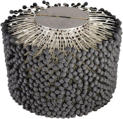 Brush Research Mfg. - 11-1/2" to 12" Bore Diam, 120 Grit, Silicon Carbide Flexible Hone - Coarse, 34" OAL - Exact Tooling