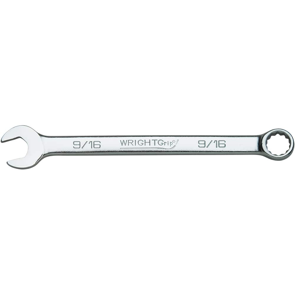 Wright Tool & Forge - Combination Wrenches; Type: Combination Wrench ; Tool Type: SAE ; Size (Inch): 5/8 ; Number of Points: 12 ; Finish/Coating: Satin Finish ; Material: Alloy Steel - Exact Tooling