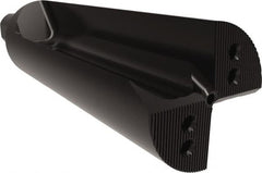 Allied Machine and Engineering - 10" Max Drill Depth, 2.5xD, 3.8" Diam, Indexable Insert Drill - 8 Inserts, 2" Shank Diam, Straight Shank - Exact Tooling