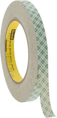 3M - 1/2" x 36 Yd Rubber Adhesive Double Sided Tape - Exact Tooling