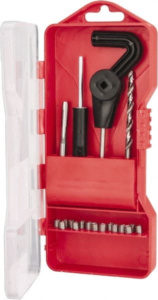 Recoil - 15 Inserts, M5x0.80, M5x0.80 Metric Coarse, Thread Repair Kit - 7.5mm Insert Length - Exact Tooling