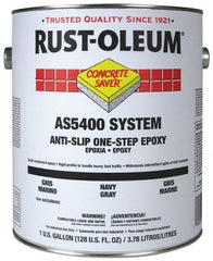 Rust-Oleum - 1 Gal Can Gloss Navy Gray Antislip Epoxy - 50 Sq Ft/Gal Coverage, <340 g/L VOC Content - Exact Tooling