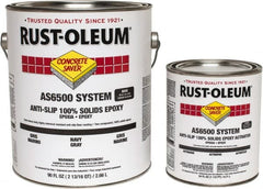 Rust-Oleum - 1 Gal Kit Gloss Navy Gray Antislip Epoxy - 25 to 35 Sq Ft/Gal Coverage, <50 g/L VOC Content - Exact Tooling