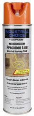 Rust-Oleum - 17 fl oz Orange Marking Chalk - 500' to 530' Coverage at 1-1/4" Wide, Water-Based Formula - Exact Tooling