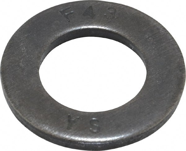 Value Collection - 3/4" Screw, Grade SAE 1035-1050 Steel Structural Flat Washer - 13/16" ID x 1-15/32" OD, Plain Finish - Exact Tooling