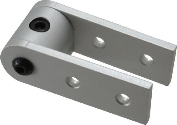 80/20 Inc. - 3" High, Open Shelving 90° 3" Arm Pivot - Aluminum, Use with Series 10 & Bolt Kit 3393 - Exact Tooling