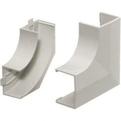 Hubbell Wiring Device-Kellems - Raceway Fittings & Accessories Raceway Fitting/Accessory Type: Flat Elbow For Use With: Hubbell PL1/PlugTrak Series Raceways - Exact Tooling