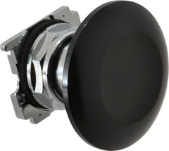 Eaton Cutler-Hammer - Extended Jumbo Mushroom Head Pushbutton Switch Operator - Black, Round Button, Nonilluminated - Exact Tooling