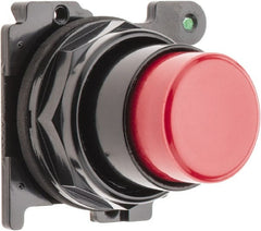 Eaton Cutler-Hammer - Extended Straight Pushbutton Switch Operator - Red, Round Button, Nonilluminated - Exact Tooling