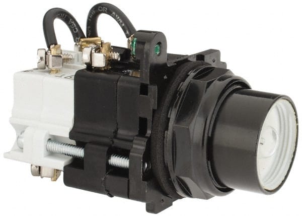 Eaton Cutler-Hammer - 120 VAC/VDC Incandescent Press-to-Test Indicating Light - Corrosion Resistant, Oiltight, Watertight - Exact Tooling