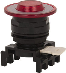 Eaton Cutler-Hammer - Pushbutton Switch Lens - Red, Round Button, Illuminated - Exact Tooling