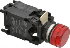 Eaton Cutler-Hammer - 120 VAC/VDC Red Lens Incandescent Indicating Light - Round Lens - Exact Tooling