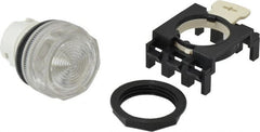 Eaton Cutler-Hammer - Round Pilot and Indicator Light Lens - Clear, 25mm Lens Diameter - Exact Tooling