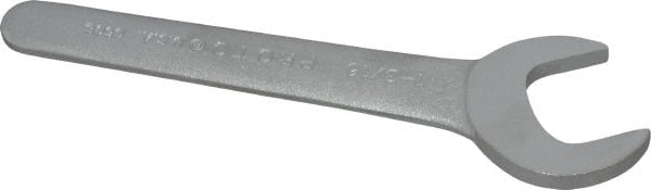 Proto - 1-3/16" Standard Service Open End Wrench - 7" OAL, Single End, Satin Finish, 30° Head Angle - Exact Tooling