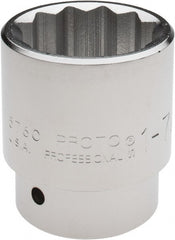 Proto - 1-7/8", 1" Drive, Standard Hand Socket - 12 Points, 3-5/16" OAL - Exact Tooling