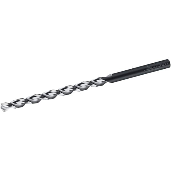 Walter-Titex - 8.4mm 130° Parabolic Flute High Speed Steel Taper Length Drill Bit - Exact Tooling
